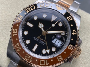 Super Quality Mechanical Watch 40mm VS Factory 904L Steel ETA 3285 Movement 126711 <b>Weighted</b> 172g Two-tone Rose gold GMT Watch - Product Image 3