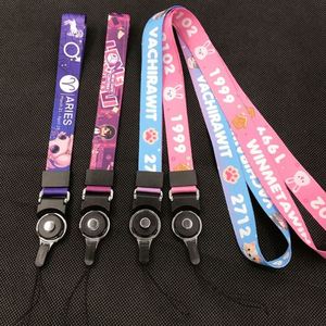Wholesale Heat Transfer Printing Ribbon Strap Mobile Phone <b>Lanyard</b> Work Permit Hanging Rope Customizable Logo Pattern - Product Image 3