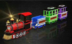 쇼핑몰 같은 다른 장소를 위한 놀이기구 무궤도열차 관광열차 - Product Image 2