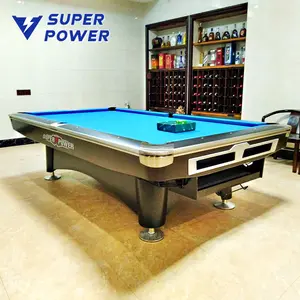 2024 Großhandel Schlussverkauf Superpower professioneller Neunball-Billiardtisch