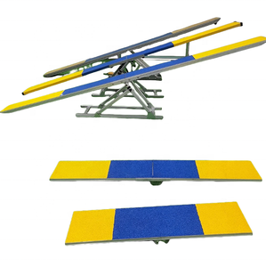 उपयोगी प्रीमियम धातु चपलता प्रशिक्षण समुद्री सीमा अंतर्राष्ट्रीय कुत्ते पालतू प्रशिक्षण आपूर्ति के लिए चार ध्रुव - Product Image 1