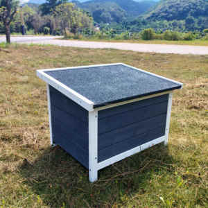 Lüks açık ahşap <span class=keywords><strong>Feral</strong></span> kedi kafes SDCH016 hızlı ve kolay montaj için katı baskı desen ile küçük hayvanların evcil hayvan evi - Product Image 6