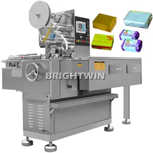 Fully automatic chicken essence cube seasoning powder wrapping machine