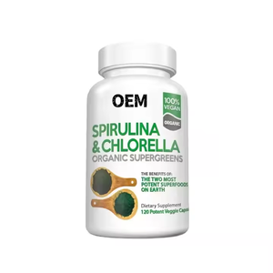 Suplemen Kapsul <span class=keywords><strong>Spirulina</strong></span>, Kapsul <span class=keywords><strong>Spirulina</strong></span> Hijau, Kapsul Superfood <span class=keywords><strong>Spirulina</strong></span> Hijau - Product Image 1
