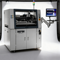 Nueva Impresora de Pasta de Soldar MPM MOMENTUM+ con Sistema SPI True3D Integrado, Motor LED de Alta Precisión, Núcleo PLC, Ensamblaje SMT PCB, 1 Año de Garantía