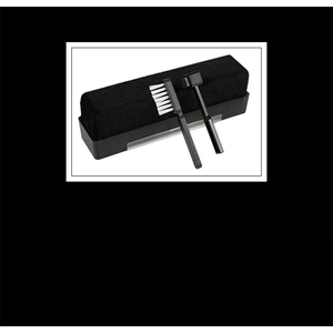Cepillo de Limpieza para Discos de Vinilo 2 en 1 de Terciopelo y Fibra de Carbono para Tocadiscos LP, Eliminación de Polvo, Antiestático, Alta Eficiencia - Product Image 3