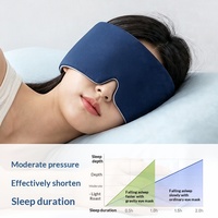 Masque de sommeil à gravité pondérée avec LOGO personnalisé Masque pour les yeux 3D occultant Masque pour les yeux respirant