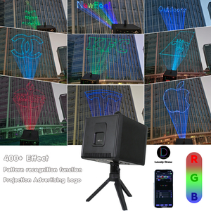 NewFeel <span class=keywords><strong>Lasercube</strong></span> 3W 5W APP alimenté par batterie 3D Programmable RGB Animation lumière Laser pour Dj Disco fête mariage - Product Image 3