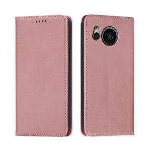 Étui portefeuille en cuir de luxe avec fente pour cartes et fermeture magnétique pour téléphones mobiles Sharp A201SH V6 704SH 707SH Sens7 8 <span class=keywords><strong>Plus</strong></span> <span class=keywords><strong>R8</strong></span> Wish 3 - Product Image 3