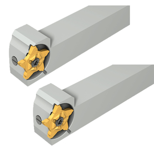 ISCAR PCHR PCHL 24-QC Alat Pemotong Alur dengan Pengunci Pengaman, Penjepit Pentagonal 5 Mata Pisau, Dapat Diganti - Product Image 1