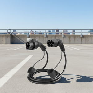 Nuevo Cable de Carga para Vehículos Eléctricos ZSWINNER ST-E150 Monofásico Tipo 2 a Tipo 1 16A 32A 220V 7kW con Conector Doble J1772 - Product Image 4