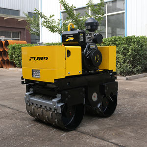 Rouleau vibratoire compact de 0,8 tonne avec moteur <span class=keywords><strong>Honda</strong></span> 9HP/13HP et système entièrement hydraulique - Product Image 3