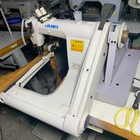Machine à point de chaînette à double aiguille Juki-1190m d'occasion, alimentation par le bras