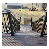 Balustrade et main courante en aluminium haute résistance Reilbu pour usage commercial et résidentiel