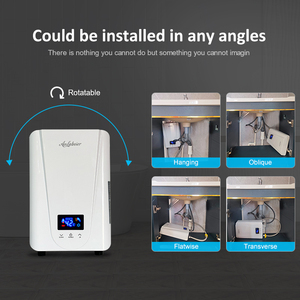 Calentador de agua instantáneo de 5500W con cuerpo de calentamiento de aluminio fundido, alta eficiencia, calentamiento rápido, IPX4, resistente al agua, seguro para la familia - Product Image 3