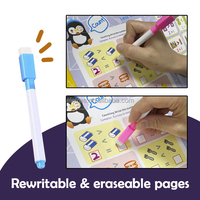 Juguete Educativo Electrónico Interactivo con Botones, Libro Electrónico con Canciones Francesas para Niños