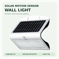 Fournisseur de lampes solaires murales pour projets d'éclairage extérieur de jardin, lampe LED à détection de mouvement PIR pour poteau de clôture de jardin