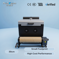 Machine à secouer la poudre DTF haute performance 30 cm (12 pouces) avec sécheur automatique pour rouleaux de film, idéale pour l'impression textile et sur vêtements