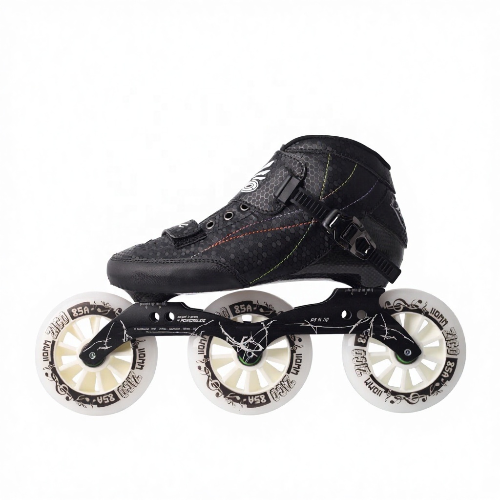 Tre grandi ruote nere