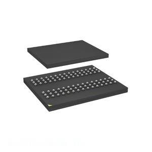หน่วยความจำ90 Lfbga IS42S32160B-7BL-TR อิเล็กทรอนิกส์ส่วนประกอบ - Product Image 1