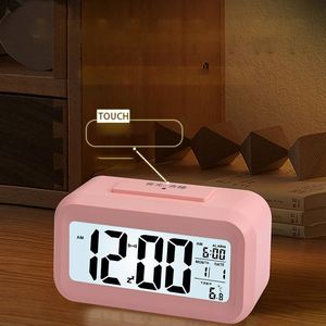 SY274 Smart Loud Alert <b>Digital</b> Desktop Alarm <b>Clock</b> for Bedside Home Decorative Living Room Student School - Product Image 3