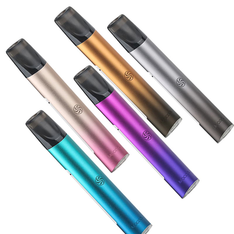 Factory price e cigarette 2.0ml Refillable pod 350mAh vape pen Mocool glow pod kit