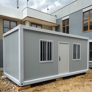 Cabina modular prefabricada contenedor <span class=keywords><strong>de</strong></span> 20 pies y 40 pies, hogar independiente desmontable para acampar, supermercado, oficina, escuela, sala <span class=keywords><strong>de</strong></span> estar - Product Image 1