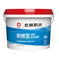 Revêtement adhésif transparent imperméable à l'eau en acrylique Beixin, haute flexibilité, pour les fuites des murs extérieurs, des toits et des rebords de fenêtres
