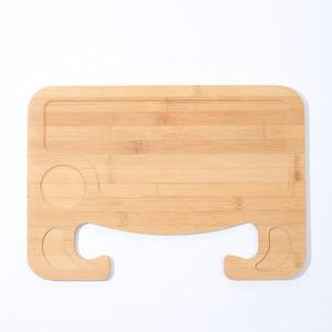 คุณภาพสูง Universal แบบพกพา 43*30 ซม.ไม้ไผ่ออ<span class=keywords><strong>โต</strong></span>้คาร์ SUV พวงมาลัยถาดอาหาร<span class=keywords><strong>โต</strong></span>๊ะแล็ปท็อป<span class=keywords><strong>โต</strong></span>๊ะทํางาน - Product Image 1