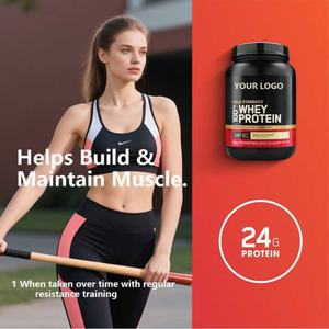 OEM Gold bubuk Protein Whey 100% standar-nutrisi olahraga untuk pemulihan otot & Kebugaran - Product Image 5