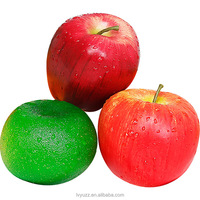 Fruits et légumes artificiels réalistes en plastique de haute qualité, 9 cm, pour photomaton et décoration de table à la maison