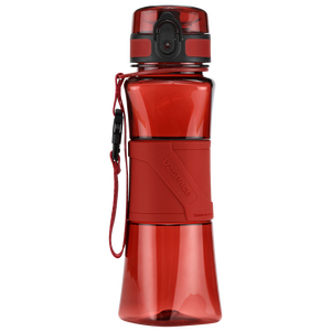 彩色批发便宜低价600毫升扭曲风格你好创意磨砂玻璃水瓶带彩盒-水瓶 - Product Image 1