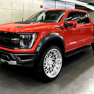 Rines Forjados Personalizados 22x12 24x14 26x16 Estilo <span class=keywords><strong>JOKER</strong></span> KF114 8x170 6x135 6x6.5 PCD Cromados Pulidos Fresados para Ford Silverado RAM - Product Image 1