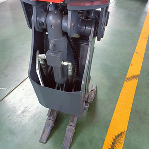 Godet de préhension hydraulique robuste pour excavatrice, idéal pour la manutention de bois et de branches - Product Image 2