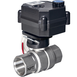 วาล์วควบคุมน้ำแบบมอเตอร์ 2 ทาง Flomarvel Fh-mo/fh-s Fh-g ติดตั้งง่าย OEM Smart Mini BSP NPT สแตนเลส ทองเหลือง UPVC ป้องกันน้ำรั่ว IP6 - Product Image 1