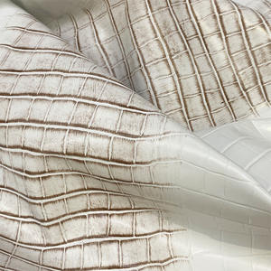 Верхний слой из воловьей кожи с узором в виде крокодилового живота, гималайский белый ручной цветной декоративный дверной шкаф из натуральной кожи - Product Image 4