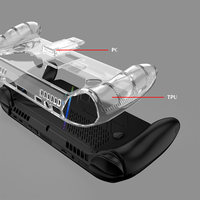Coque transparente en TPU avec support pour ROG Xbox ally/X coque de protection antidérapante pour ordinateur de poche