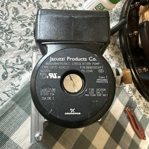 UP-65RES7ปั๊มหมุนเวียน UP65RES7 230V อ่างจากุซซี่สปาสำหรับ PLC - Product Image 1