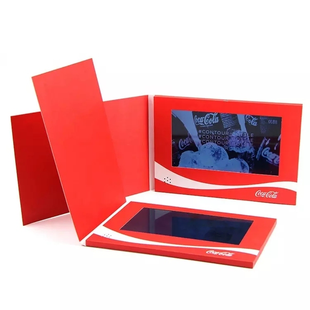 Nicro 7inch Lcd Screen Invitation Advertising Promotion Brand Introduction Card Company Business Digital Video Brochure Catalog
