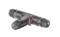 Connecteur étanche en gros de type T pour câble d'éclairage public, prise de câble IP68, 250V 20A, Dinglian DL-M20