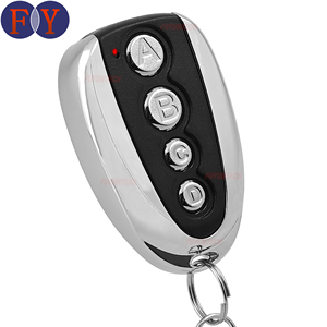 <span class=keywords><strong>Control</strong></span> remoto inalámbrico de precio al por mayor para motor de puerta corredera de marco de Metal con cara ABCD tecnología de radiofrecuencia de repuesto duplicada - Product Image 1