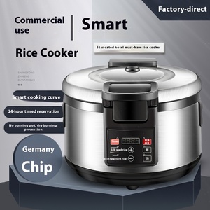 Cuiseur à riz commercial intelligent 19L pour les écoles, les cantines, les restaurants, les hôtels, la réservation intelligente en acier inoxydable de grande capacité - Product Image 6