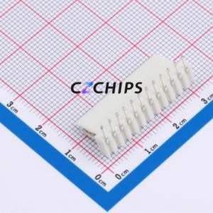 HC-2510-12AW-05 Wire-to-Board Pin Header Bent Lead Through Hole,P=2.54mm Connector 1x12P 2.54mm Right Angle Insert 12P - Product Image 2