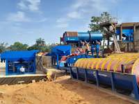 Ligne complète de traitement des minerais alluvionnaires de coltan, tantale et niobium 100 TPH – Usine de lavage et de séparation pour les mines du Nigéria