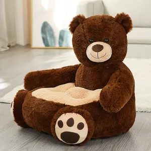 Canapé de Super canapé en peluche pour enfant, petit fauteuil, sans coton, motif dessin animé