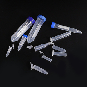 Tube de centrifugation autoportant stérile ou non stérile de laboratoire, 1,5 ml, 2 ml, 5 ml, 10 ml, 15 ml, 50 ml, avec graduation et zone d'écriture - Product Image 4