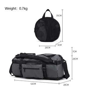 Mochila de Viaje de Nailon Portátil Unisex Personalizada, Bolsa Deportiva Multifuncional con Separación para Seco y Húmedo para Gimnasio y Uso Profesional - Product Image 6