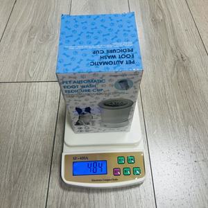 Best Seller Luxury Automatic Pet Washer Portable Electrical Tool <b>for</b> <b>Dog</b> Paw Cleaning and Grooming <b>Brushes</b> Included - Product Image 4