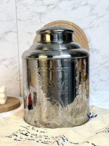 Minimalist Stainless Steel Canister Set Customized <strong>Kitchen</strong> Tableware Food <strong>Storage</strong> Box Freezer Safe Eco-friendly Home Tea <strong>Tin</strong> - Product Image 3