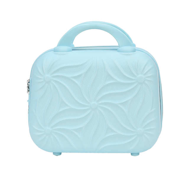 14inch Hard Shell ABS Makeup Train Case Vanity Box Cosmetic Suitcase Travel Organizer Vanity case